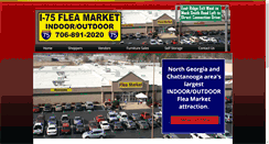 Desktop Screenshot of i75fleamarket.com
